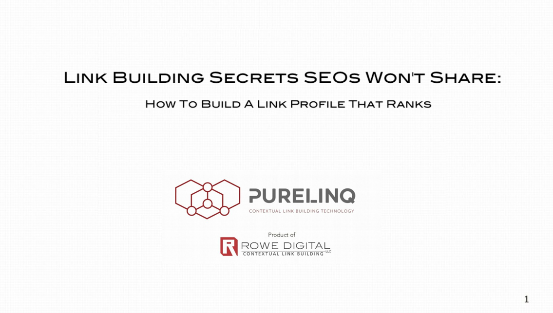 SMX Presentation Deck - Link Building